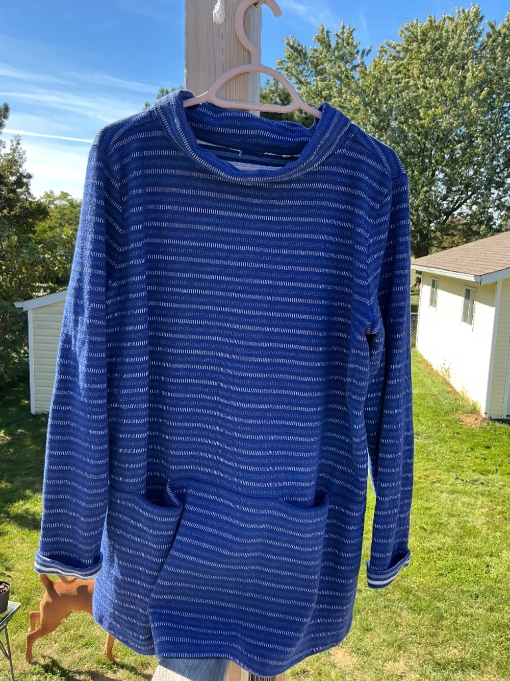 Seasalt Cornwall Mawgan Porth Tunic 100% cotton knit fabric